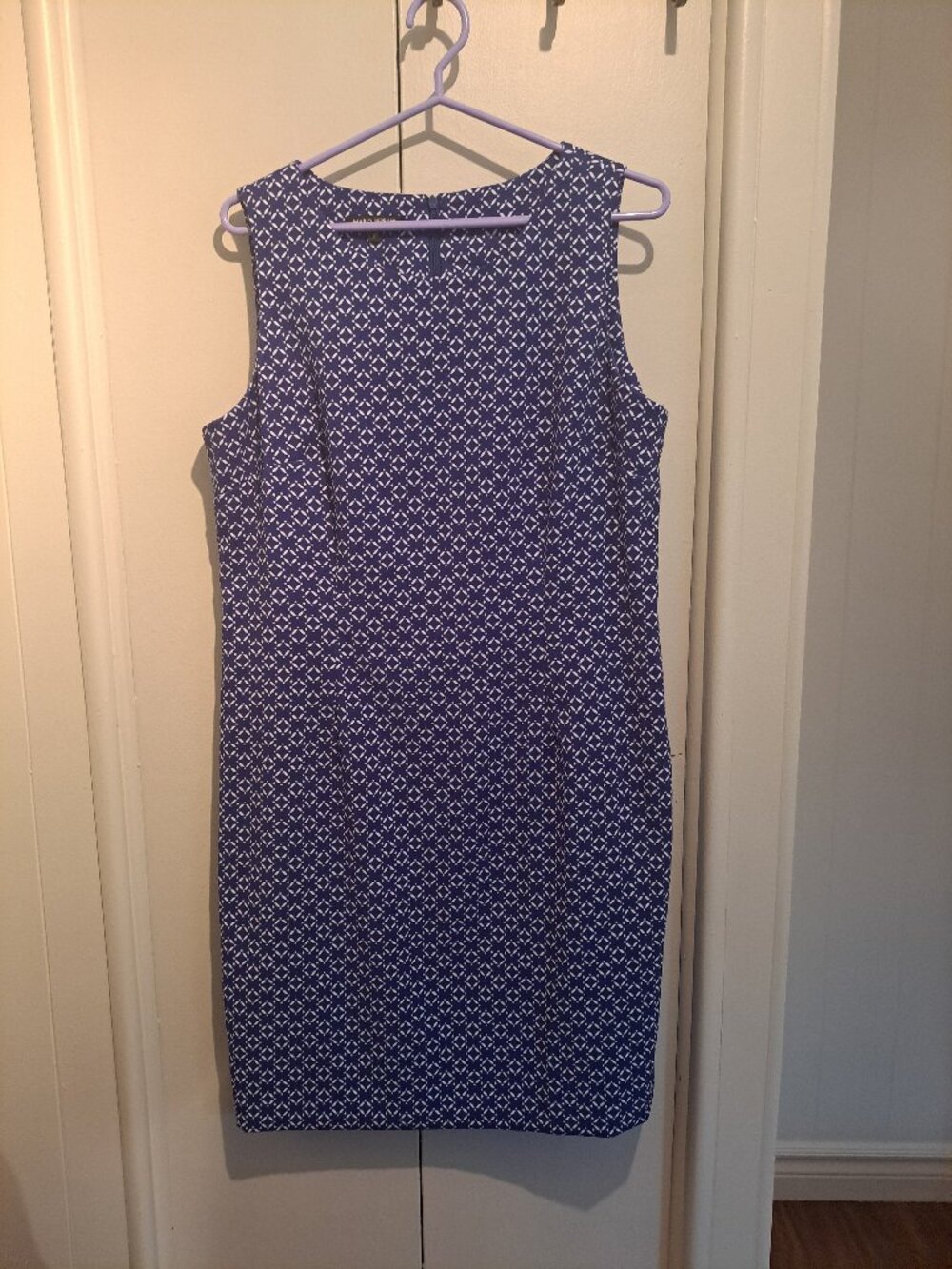 Blue dress